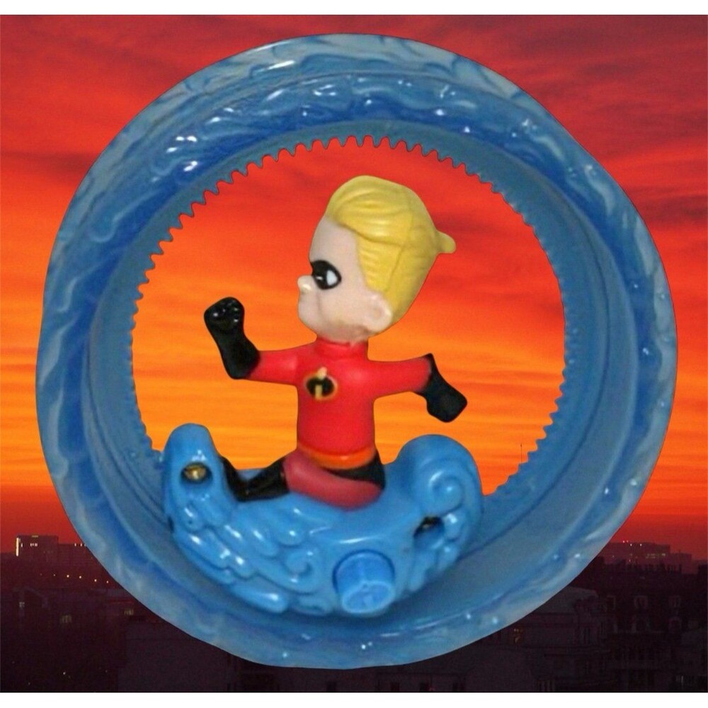 DASH Disney’s The Incredibles Movie Toy Collectible McDonald’s #4 NEW 2004